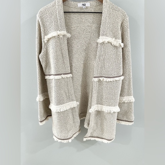 Jack By BB Dakota Almost Famous Jacket Cream Size Medium - Picture 5 of 7